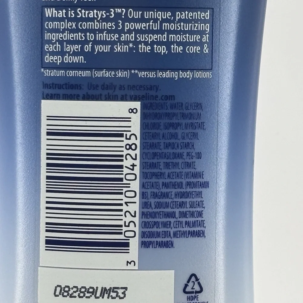 Vaseline Sheer Infusion‎ With Strays 3 Body Lotion Vitamin Burst 6.8 fl oz 200ml